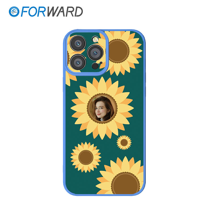 FORWARD Finished Phone Case For iPhone - Customize Your Uniqueness Series FW-KDZ009 Ivy Blue