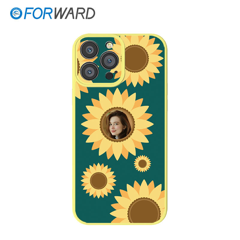 FORWARD Finished Phone Case For iPhone - Customize Your Uniqueness Series FW-KDZ009 Lemon Yellow