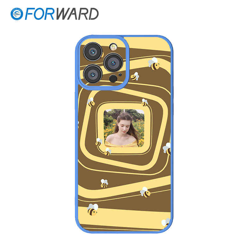 FORWARD Finished Phone Case For iPhone - Customize Your Uniqueness Series FW-KDZ010 Ivy Blue