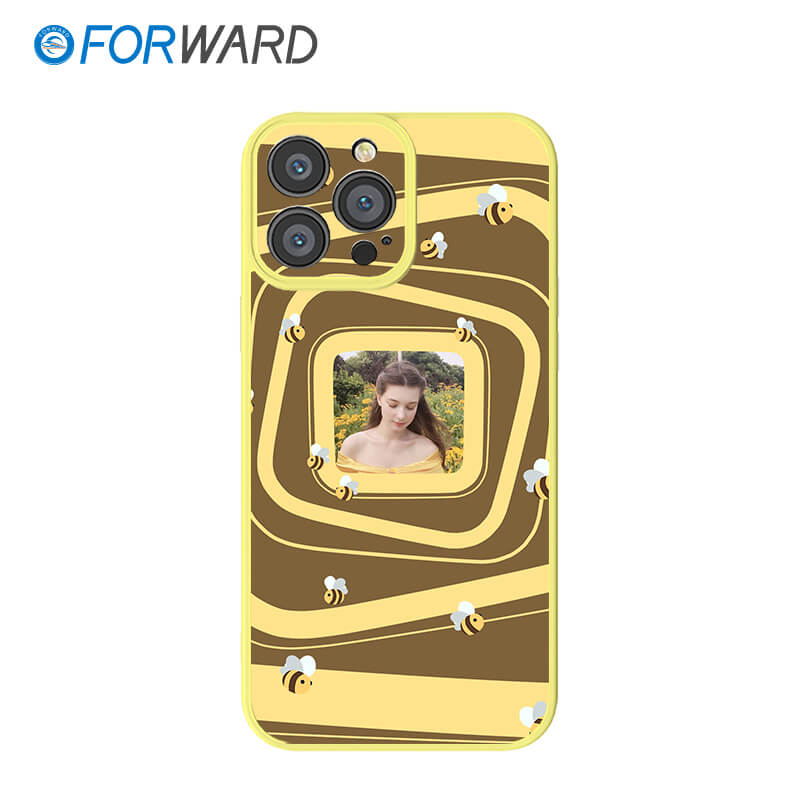 FORWARD Finished Phone Case For iPhone - Customize Your Uniqueness Series FW-KDZ010 Lemon Yellow