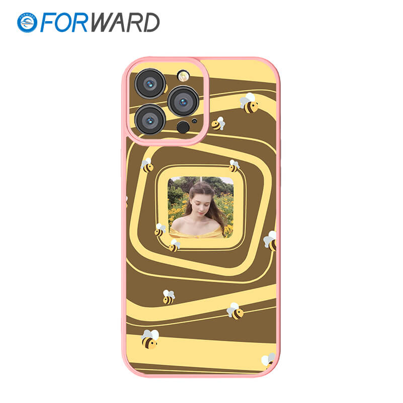 FORWARD Finished Phone Case For iPhone - Customize Your Uniqueness Series FW-KDZ010 Sakura Pink