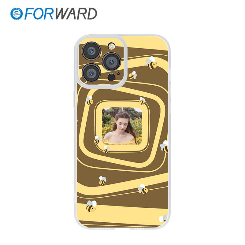 FORWARD Finished Phone Case For iPhone - Customize Your Uniqueness Series FW-KDZ010 Wedding White