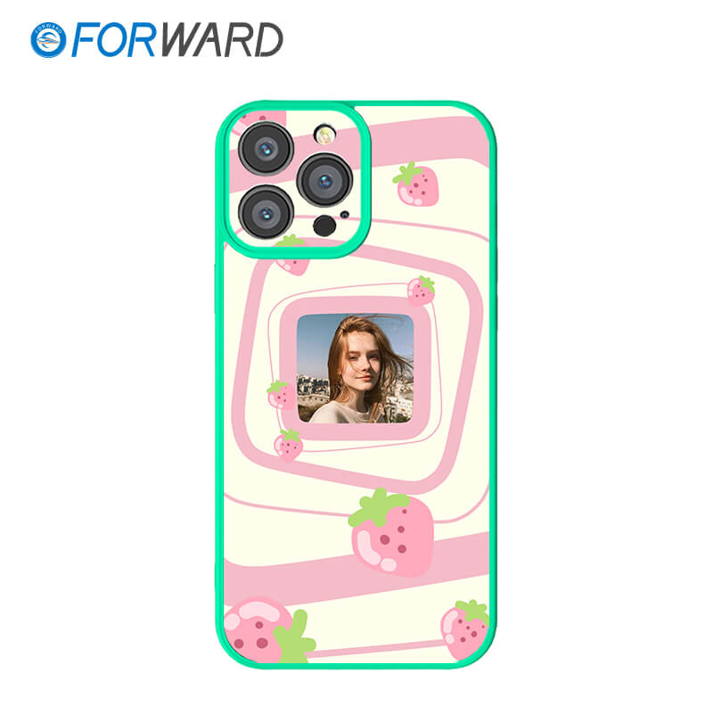 FORWARD Finished Phone Case For iPhone - Customize Your Uniqueness Series FW-KDZ011 Fresh Green