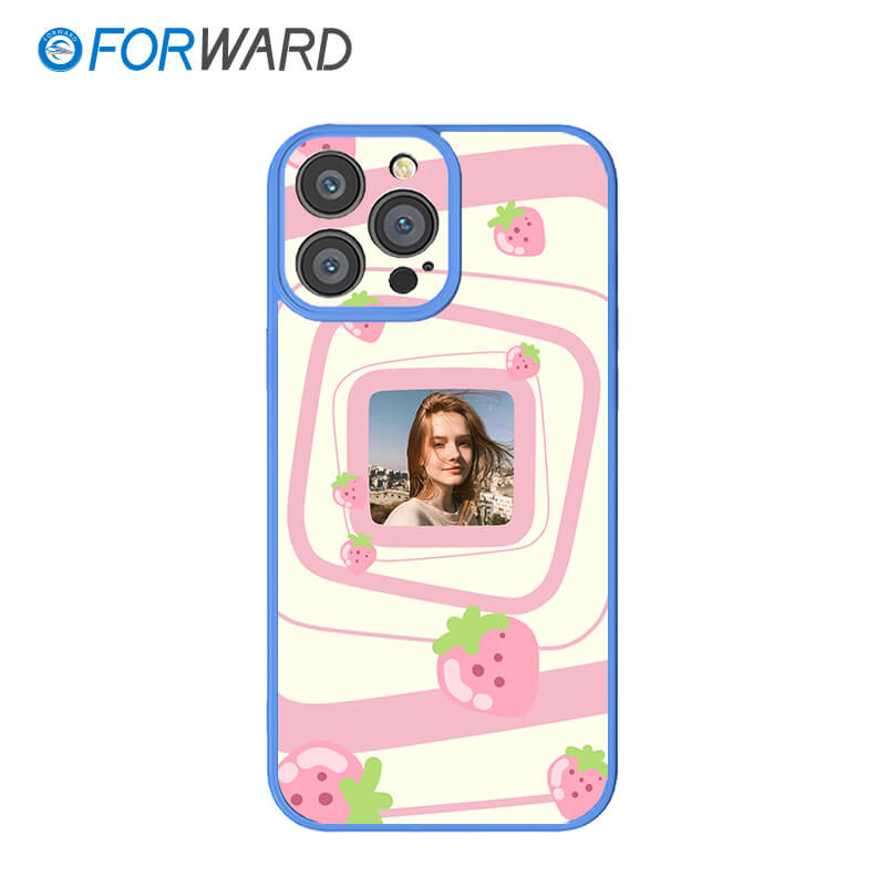 FORWARD Finished Phone Case For iPhone - Customize Your Uniqueness Series FW-KDZ011 Ivy Blue
