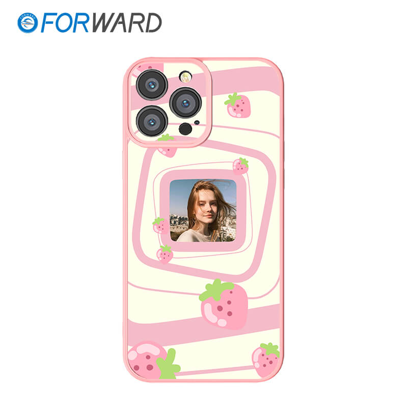 FORWARD Finished Phone Case For iPhone - Customize Your Uniqueness Series FW-KDZ011 Sakura Pink