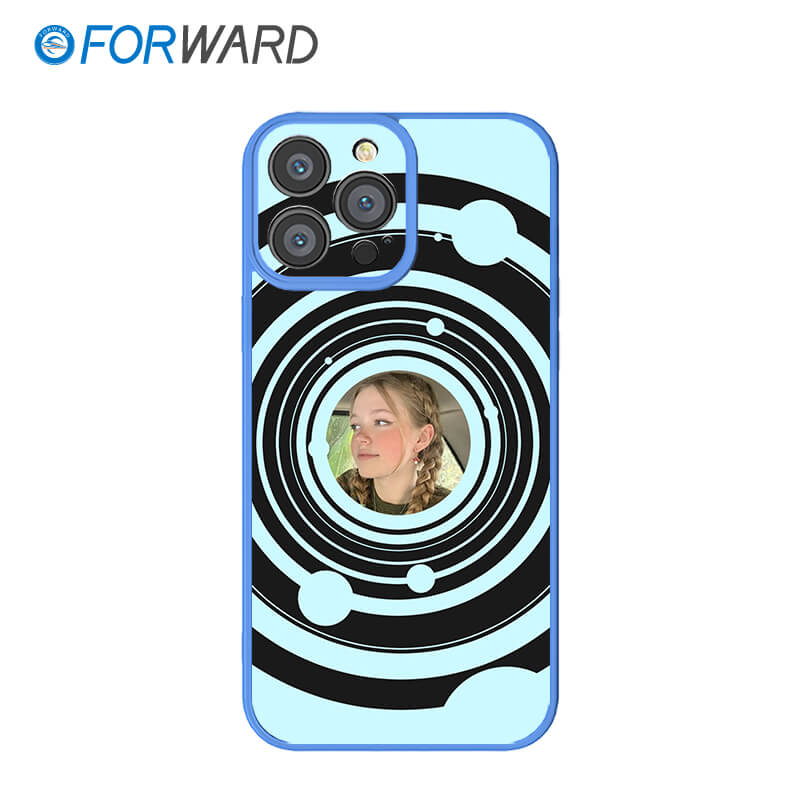 FORWARD Finished Phone Case For iPhone - Customize Your Uniqueness Series FW-KDZ012 Ivy Blue