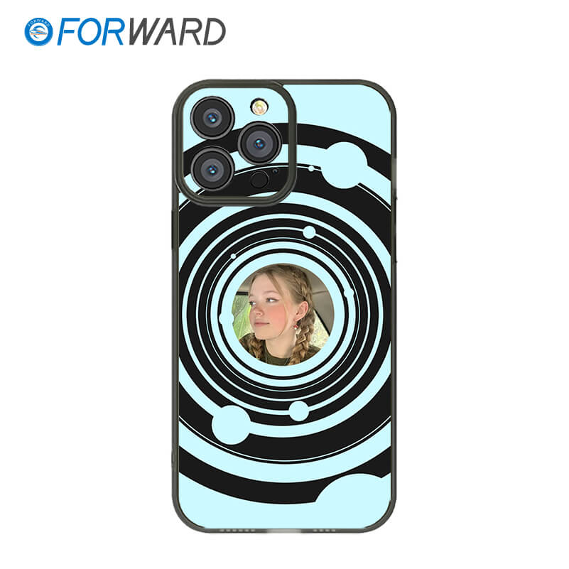 FORWARD Finished Phone Case For iPhone - Customize Your Uniqueness Series FW-KDZ012 Space Gray