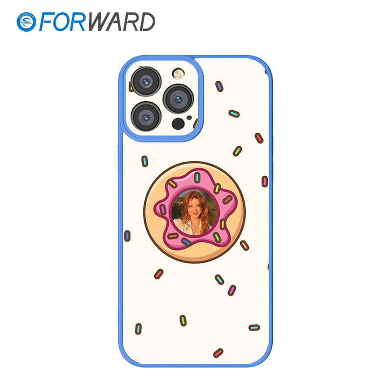 FORWARD Finished Phone Case For iPhone - Customize Your Uniqueness Series FW-KDZ014 Ivy Blue