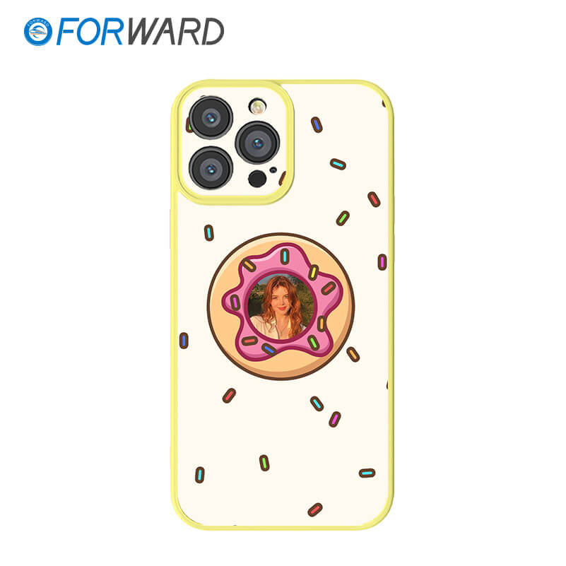 FORWARD Finished Phone Case For iPhone - Customize Your Uniqueness Series FW-KDZ014 Lemon Yellow