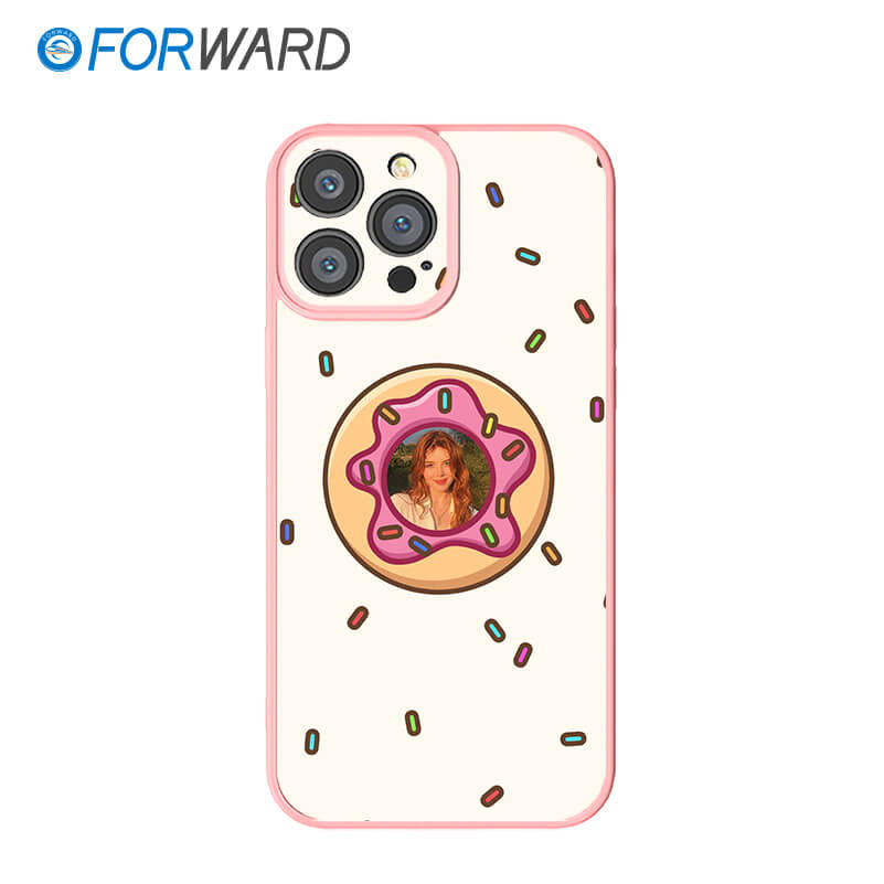 FORWARD Finished Phone Case For iPhone - Customize Your Uniqueness Series FW-KDZ014 Sakura Pink