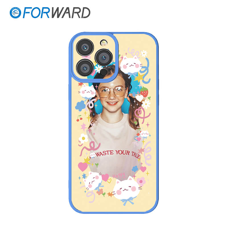 FORWARD Finished Phone Case For iPhone - Customize Your Uniqueness Series FW-KDZ015 Ivy Blue
