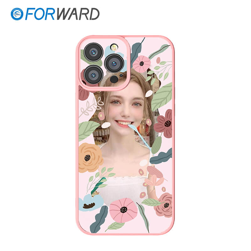 FORWARD Finished Phone Case For iPhone - Customize Your Uniqueness Series FW-KDZ016 Sakura Pink