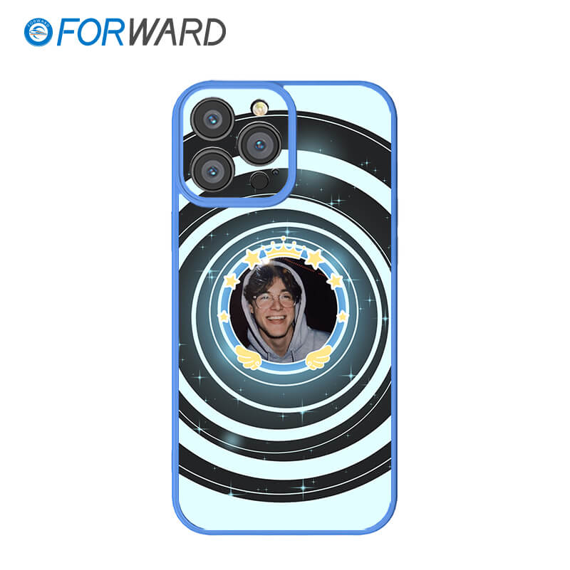 FORWARD Finished Phone Case For iPhone - Customize Your Uniqueness Series FW-KDZ017 Ivy Blue