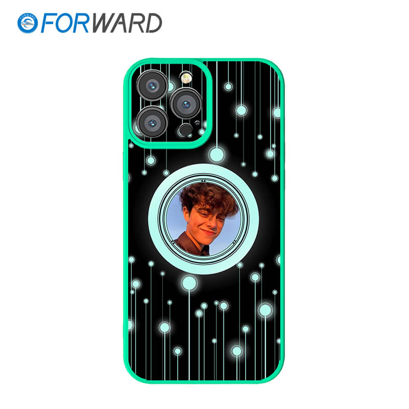 FORWARD Finished Phone Case For iPhone - Customize Your Uniqueness Series FW-KDZ018 Fresh Green