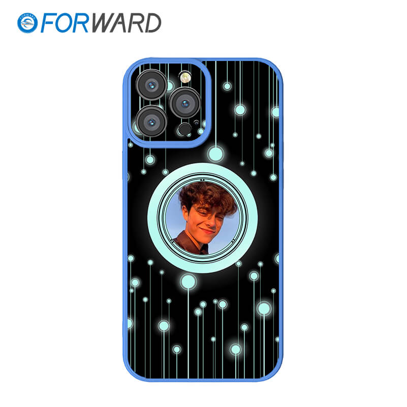 FORWARD Finished Phone Case For iPhone - Customize Your Uniqueness Series FW-KDZ018 Ivy Blue
