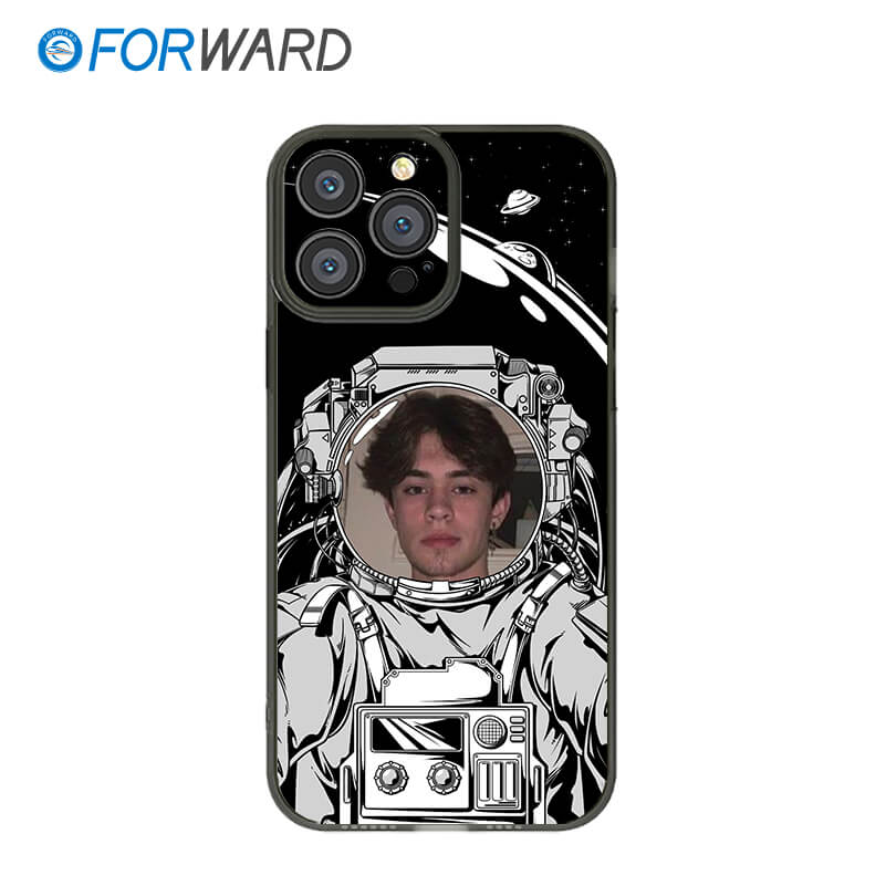 FORWARD Finished Phone Case For iPhone - Customize Your Uniqueness Series FW-KDZ019 Space Gray