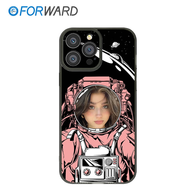 FORWARD Finished Phone Case For iPhone - Customize Your Uniqueness Series FW-KDZ020 Space Gray