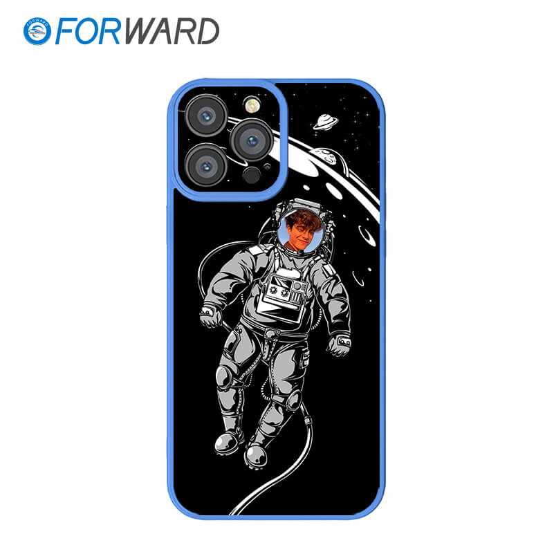 FORWARD Finished Phone Case For iPhone - Customize Your Uniqueness Series FW-KDZ022 Ivy Blue