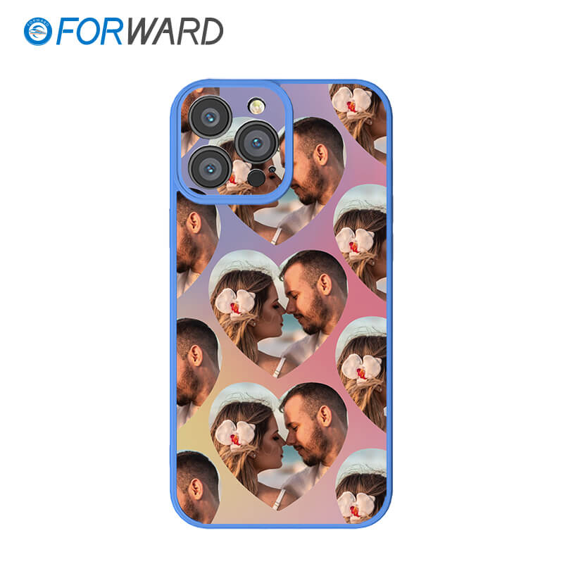 FORWARD Finished Phone Case For iPhone - Customize Your Uniqueness Series FW-KDZ030 Ivy Blue