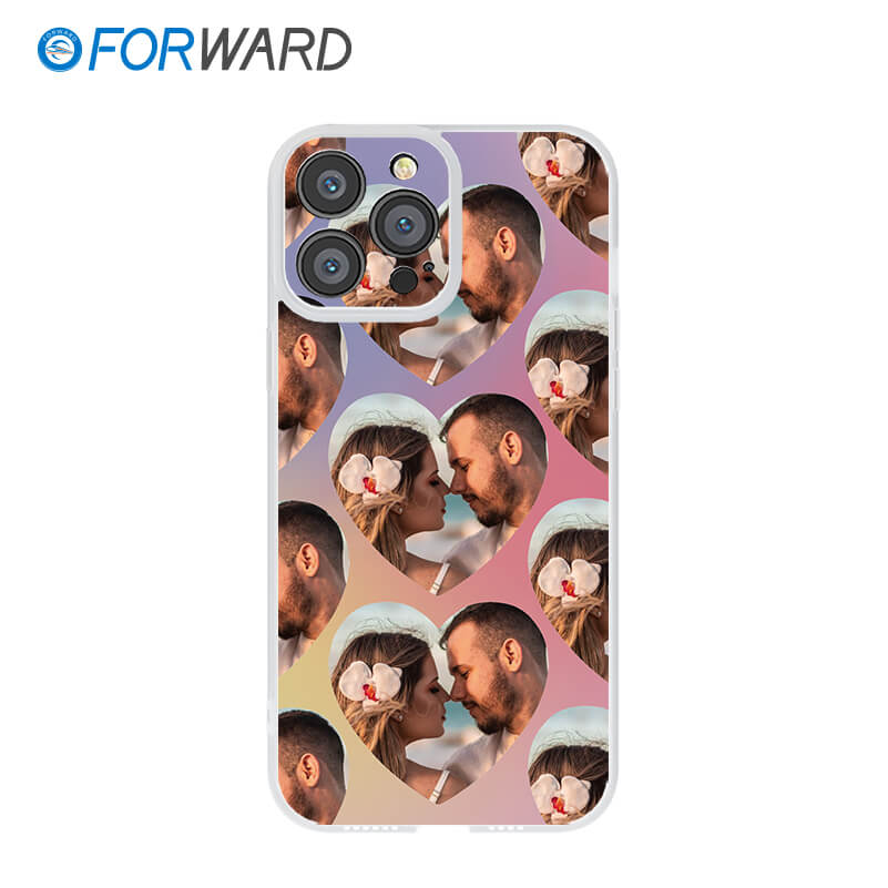 FORWARD Finished Phone Case For iPhone - Customize Your Uniqueness Series FW-KDZ030 Wedding White