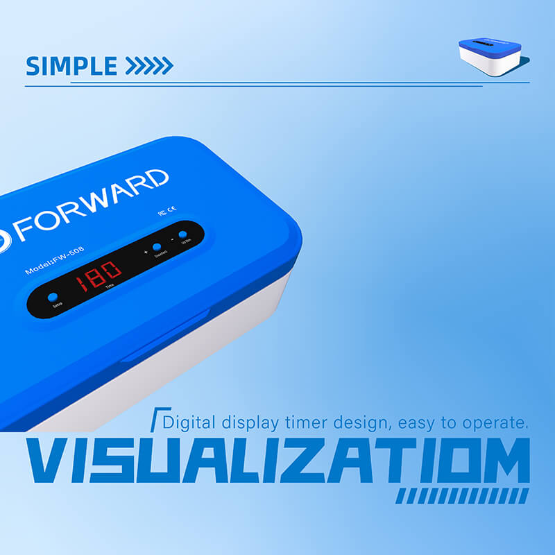 FORWARD UV Film Vacuum Curing Machine Detail Digital Display Timer Design