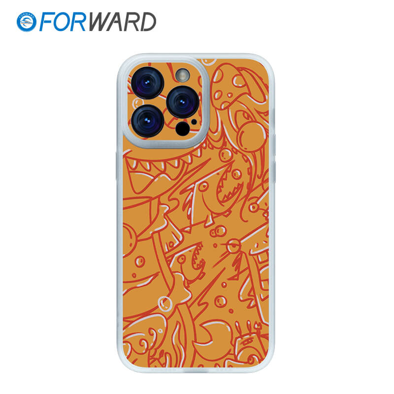 FORWARD Finished Phone Case For iPhone - Graffiti Design Series FW-KTY005 Wedding White