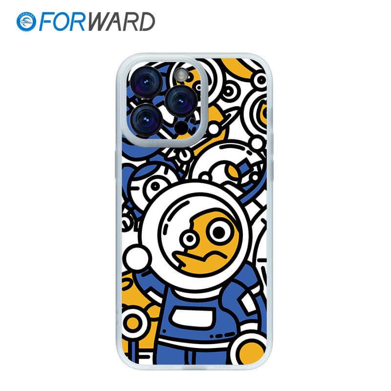 FORWARD Finished Phone Case For iPhone - Graffiti Design Series FW-KTY010 Wedding White