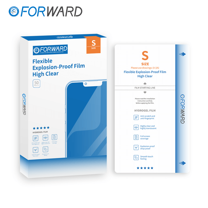 FORWARD High Clear Hydrogel Screen Protector Film S Package