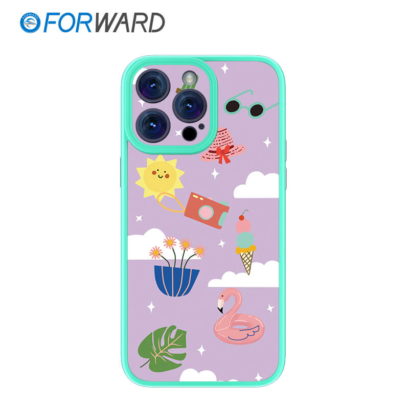 FORWARD Finished Phone Case For iPhone - On The Way Series FW-KZL002 Fresh Green