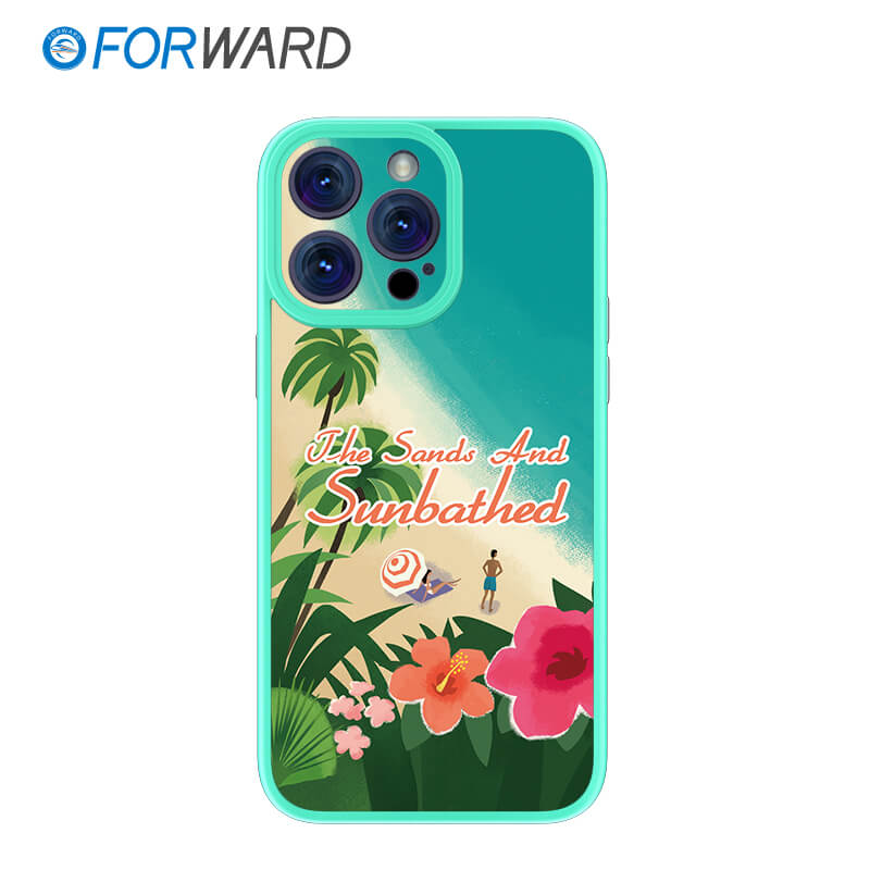 FORWARD Finished Phone Case For iPhone - On The Way Series FW-KZL003 Fresh Green