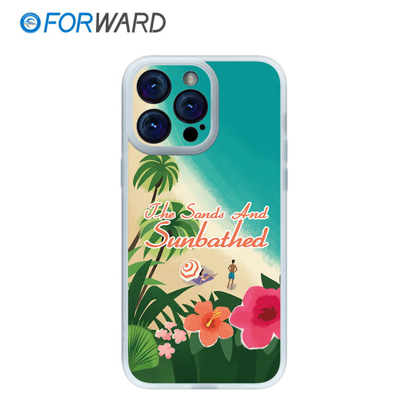 FORWARD Finished Phone Case For iPhone - On The Way Series FW-KZL003 Wedding White