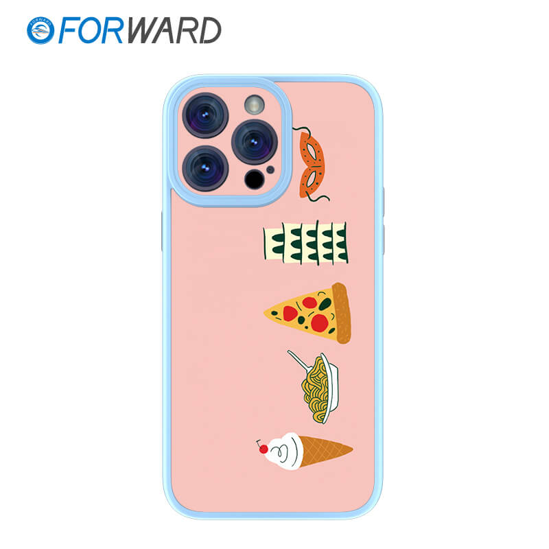 FORWARD Finished Phone Case For iPhone - On The Way Series FW-KZL007 Ivy Blue