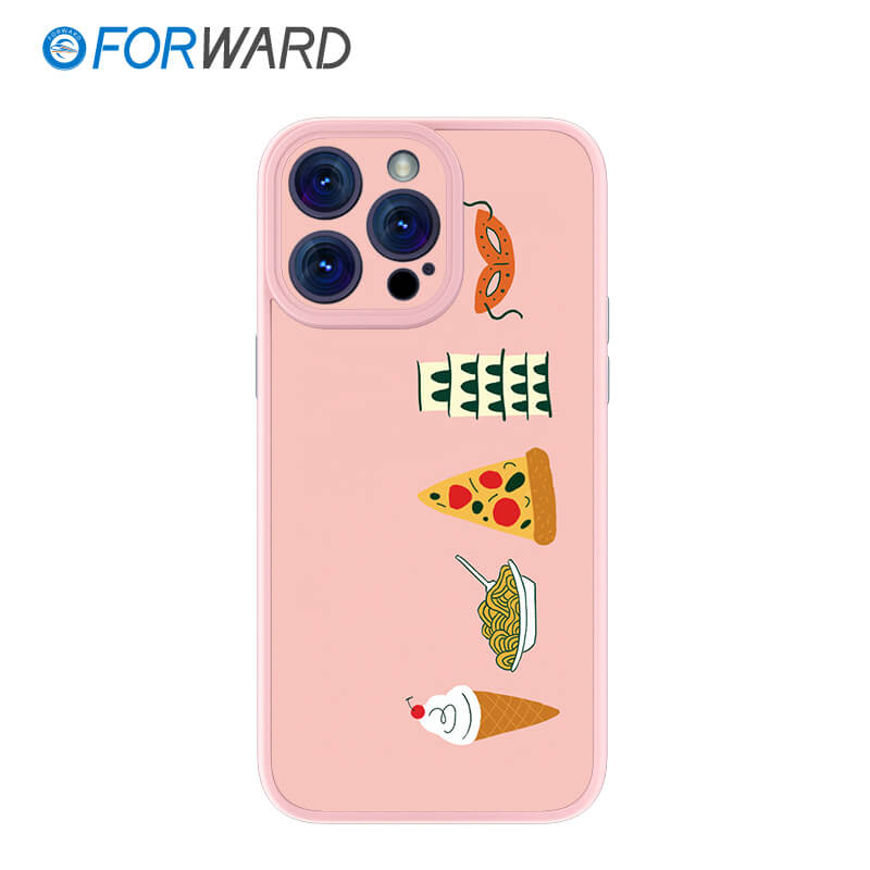 FORWARD Finished Phone Case For iPhone - On The Way Series FW-KZL007 Sakura Pink