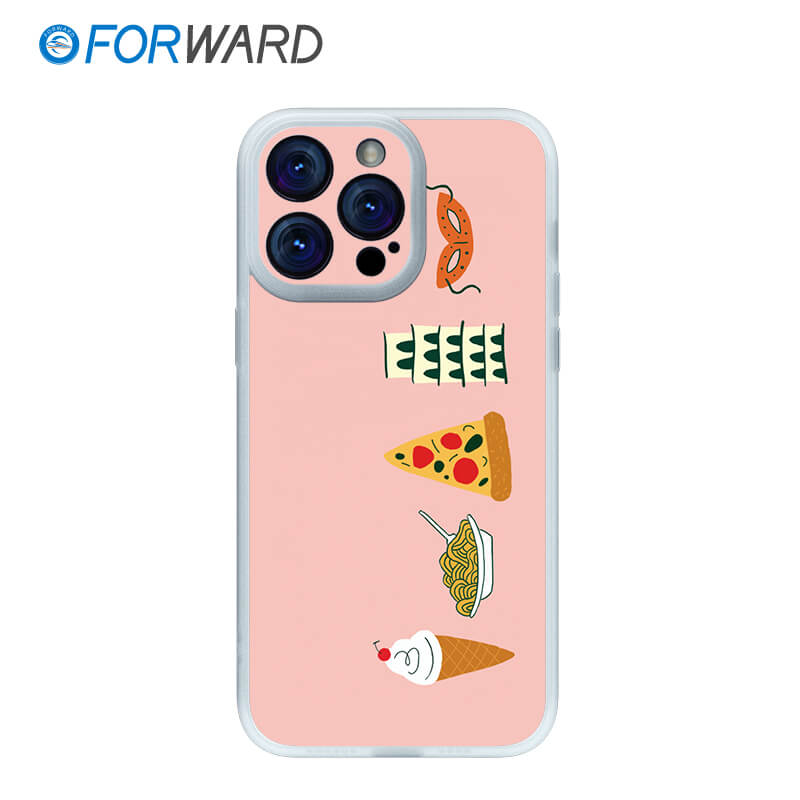 FORWARD Finished Phone Case For iPhone - On The Way Series FW-KZL007 Wedding White
