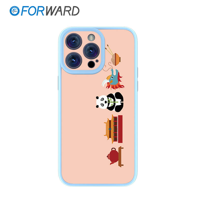 FORWARD Finished Phone Case For iPhone - On The Way Series FW-KZL008 Ivy Blue