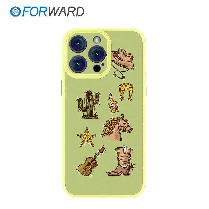 FORWARD Finished Phone Case For iPhone - On The Way Series FW-KZL009 Lemon Yellow