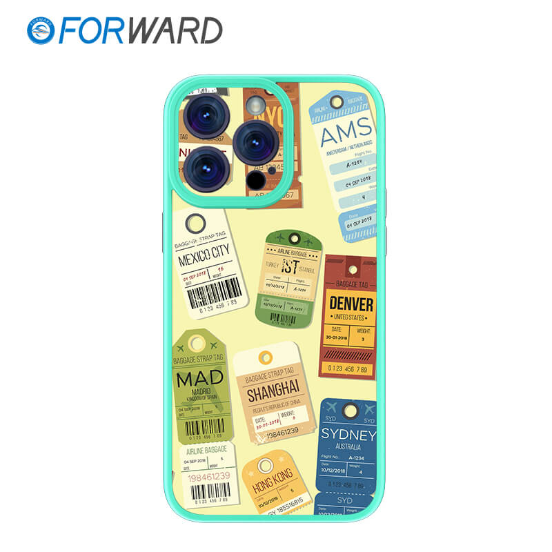 FORWARD Finished Phone Case For iPhone - On The Way Series FW-KZL010 Fresh Green