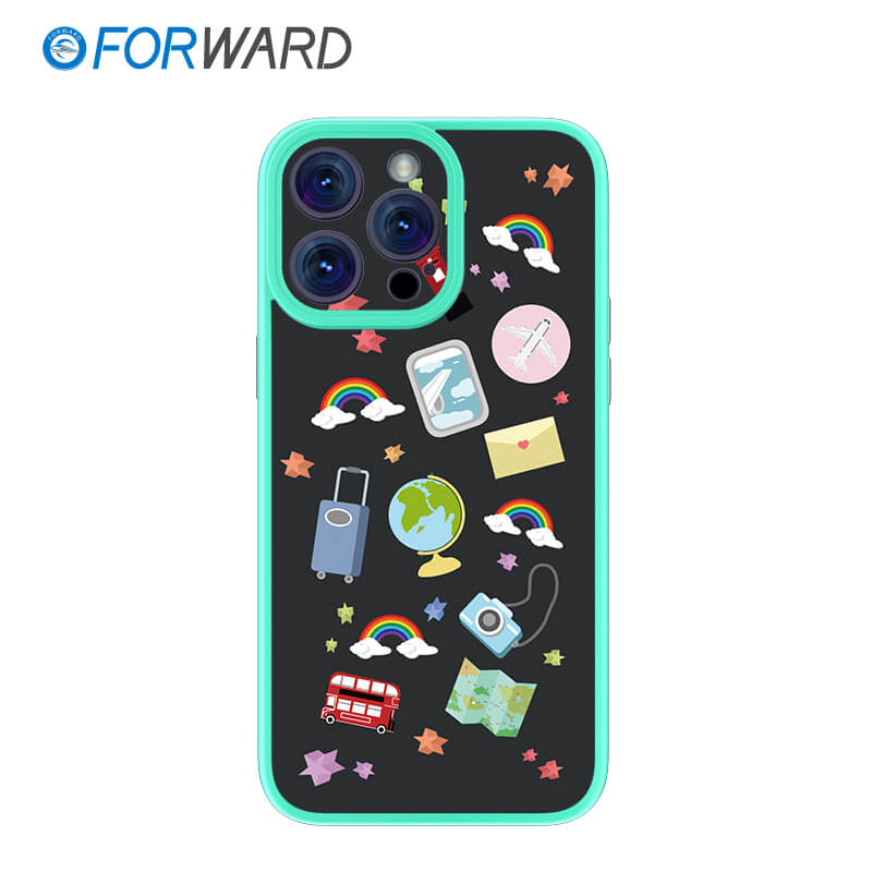 FORWARD Finished Phone Case For iPhone - On The Way Series FW-KZL011 Fresh Green