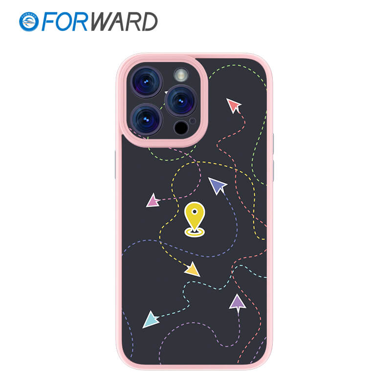 FORWARD Finished Phone Case For iPhone - On The Way Series FW-KZL012 Sakura Pink