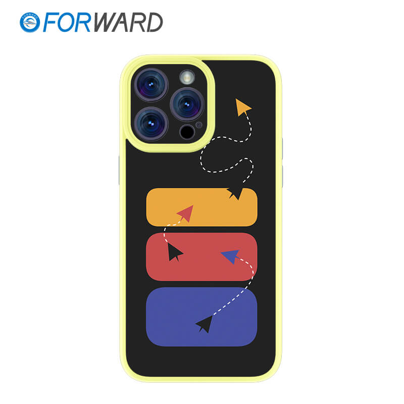 FORWARD Finished Phone Case For iPhone - On The Way Series FW-KZL013 Lemon Yellow