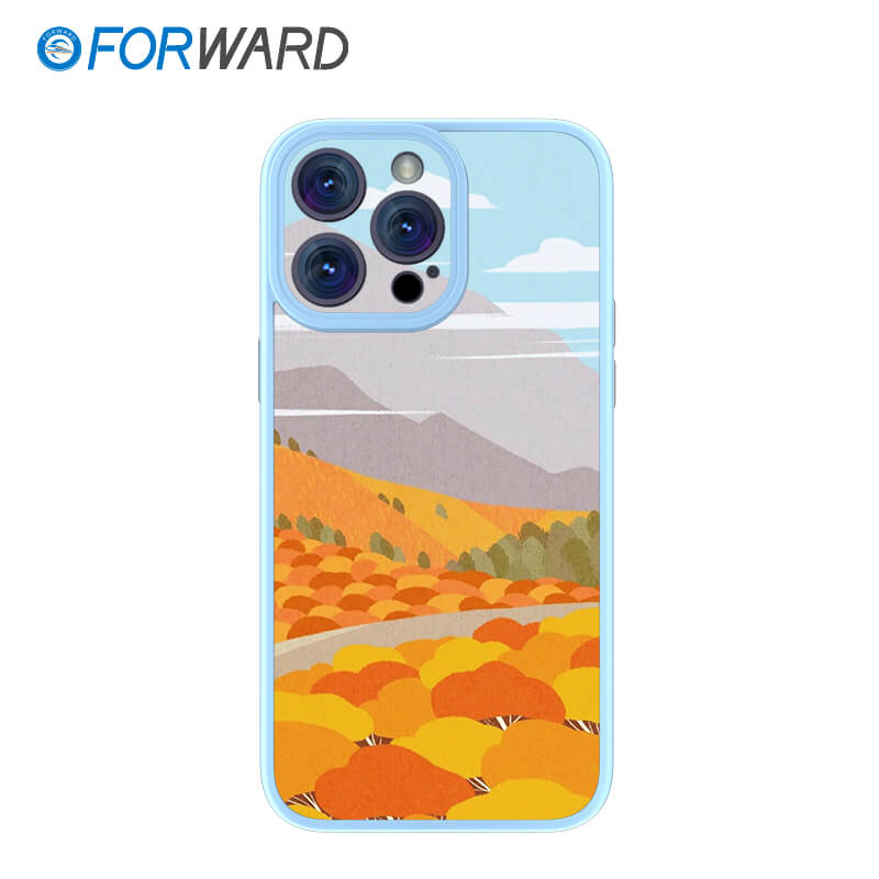 FORWARD Finished Phone Case For iPhone - Return To Nature Series FW-KHG001 Ivy Blue