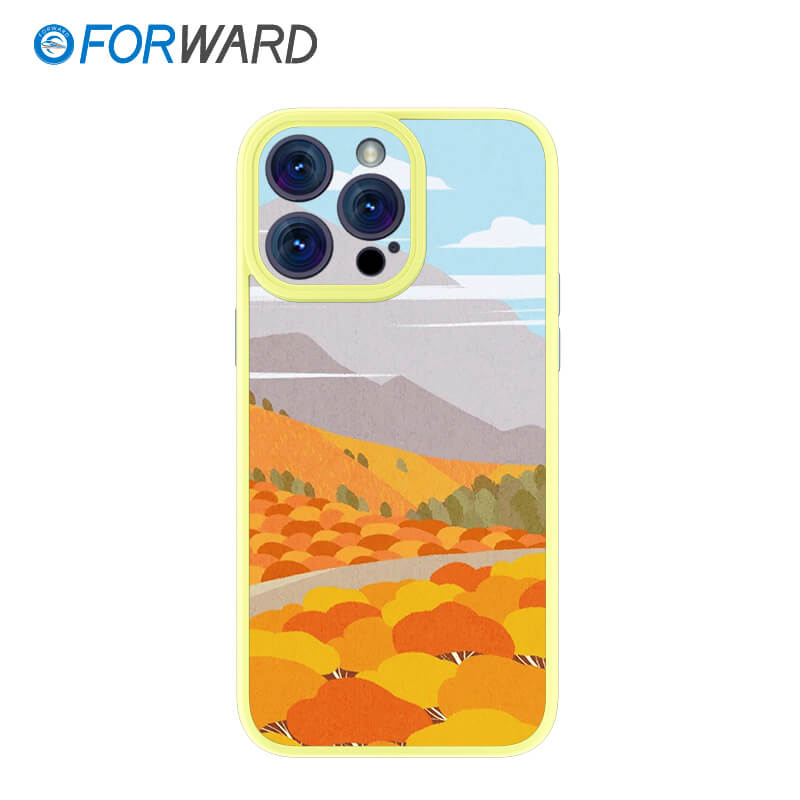 FORWARD Finished Phone Case For iPhone - Return To Nature Series FW-KHG001 Lemon Yellow
