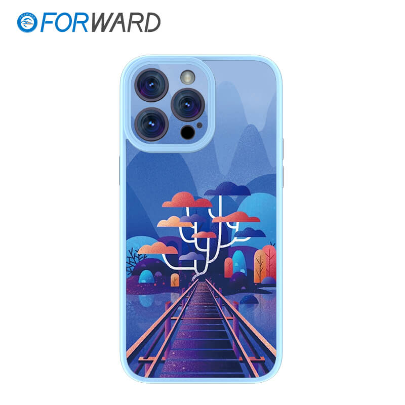 FORWARD Finished Phone Case For iPhone - Return To Nature Series FW-KHG002 Ivy Blue