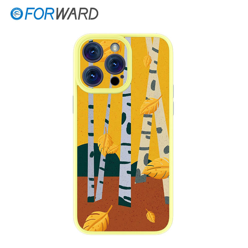 FORWARD Finished Phone Case For iPhone - Return To Nature Series FW-KHG003 Lemon Yellow