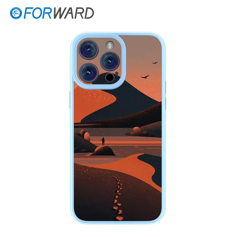 FORWARD Finished Phone Case For iPhone - Return To Nature Series FW-KHG004 Ivy Blue
