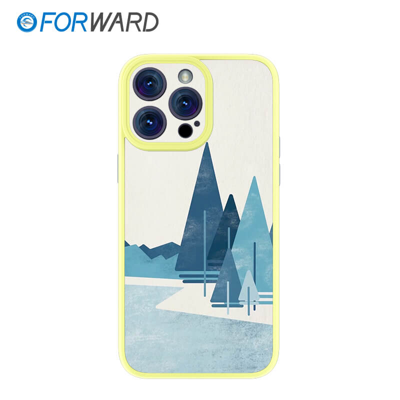 FORWARD Finished Phone Case For iPhone - Return To Nature Series FW-KHG005 Lemon Yellow