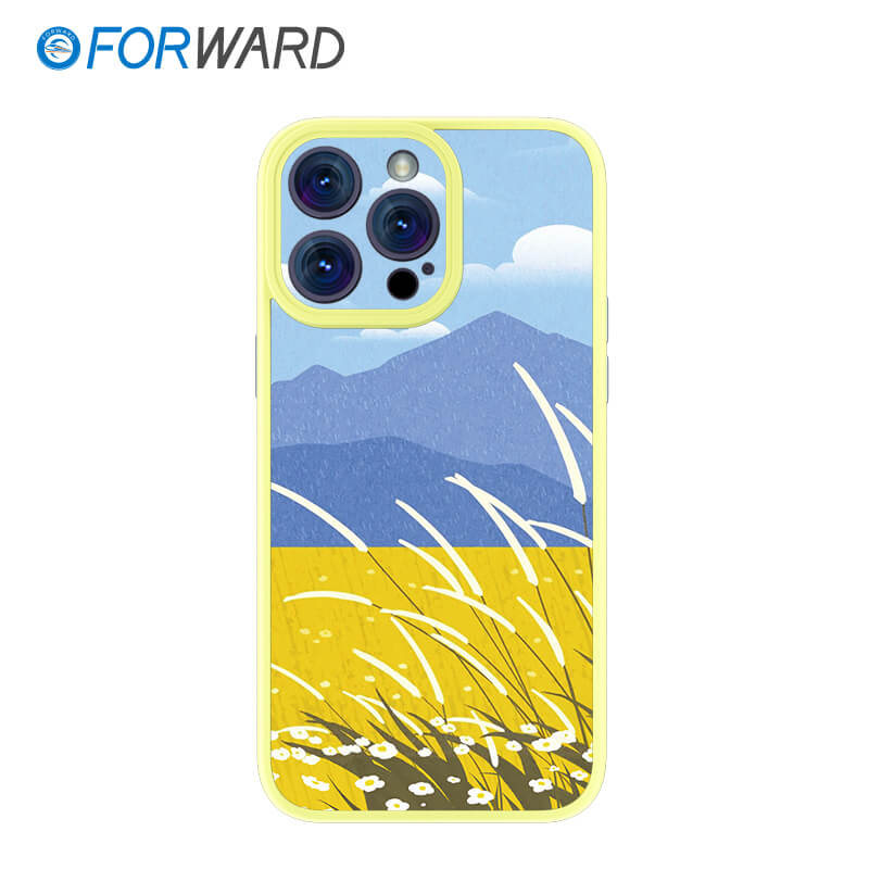 FORWARD Finished Phone Case For iPhone - Return To Nature Series FW-KHG007 Lemon Yellow