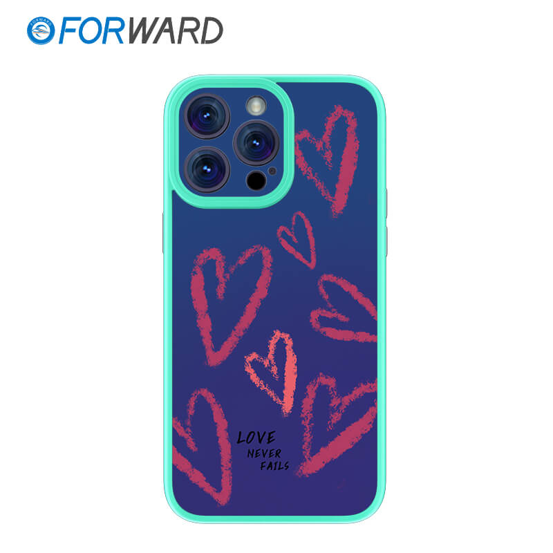 FORWARD Finished Phone Case For iPhone - Take Me To Your Heart Series FW-KZJ001 Fresh Green