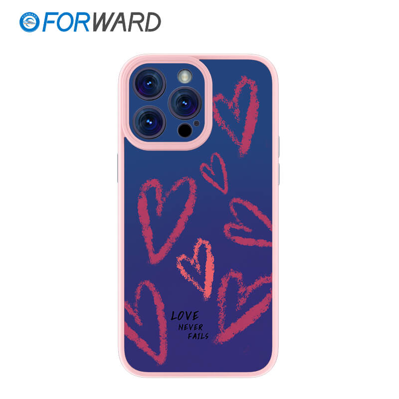 FORWARD Finished Phone Case For iPhone - Take Me To Your Heart Series FW-KZJ001 Sakura Pink