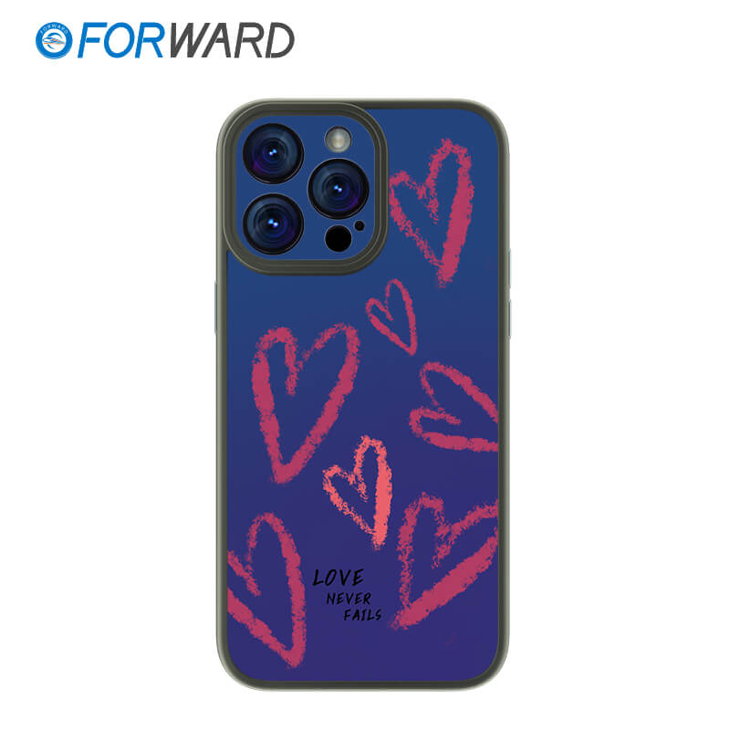 FORWARD Finished Phone Case For iPhone - Take Me To Your Heart Series FW-KZJ001 Space Gray